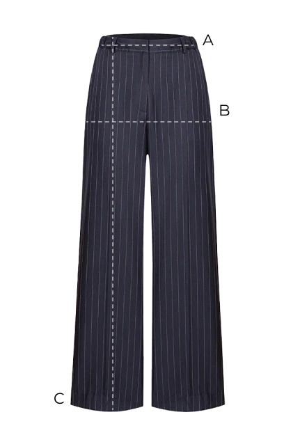 Spodnie Miss Ensamble Navy - Image 10