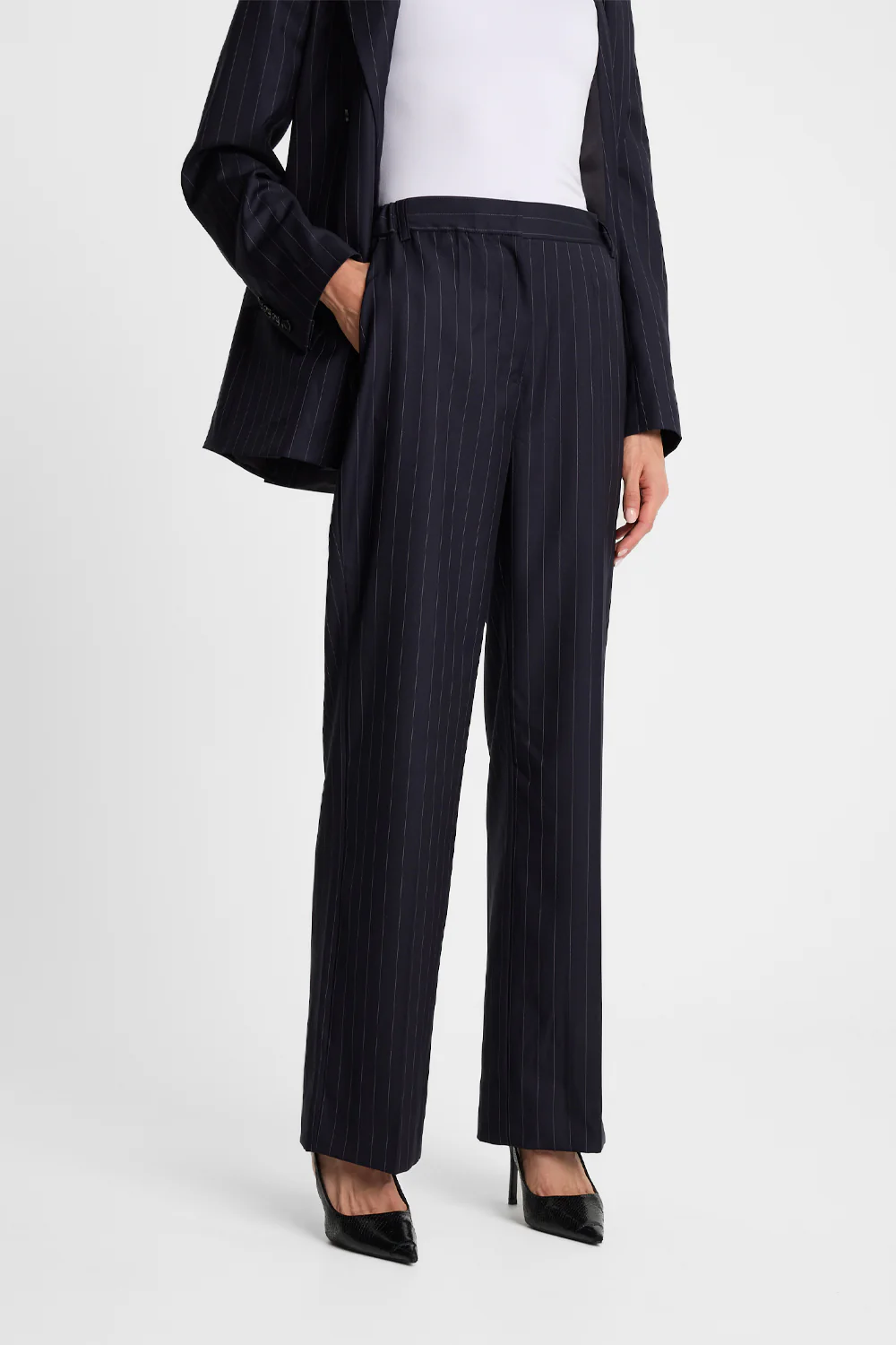 Spodnie Miss Ensamble Navy - Image 3