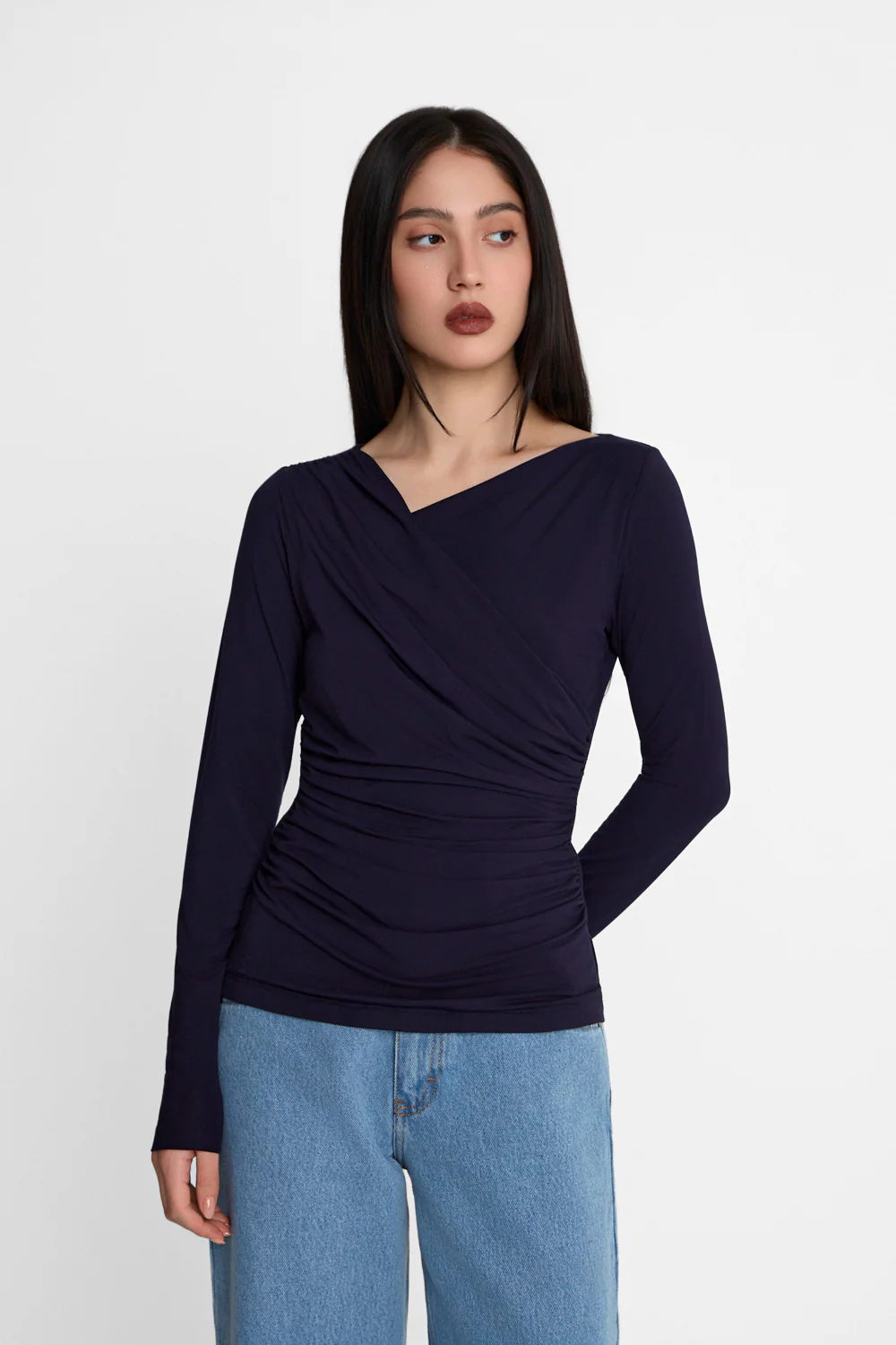 Longsleeve Miss Sway Navy - Image 3