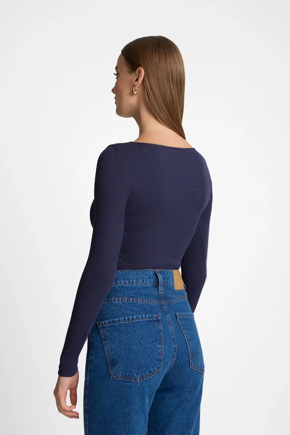 Longsleeve Miss Delicate Navy - Image 7