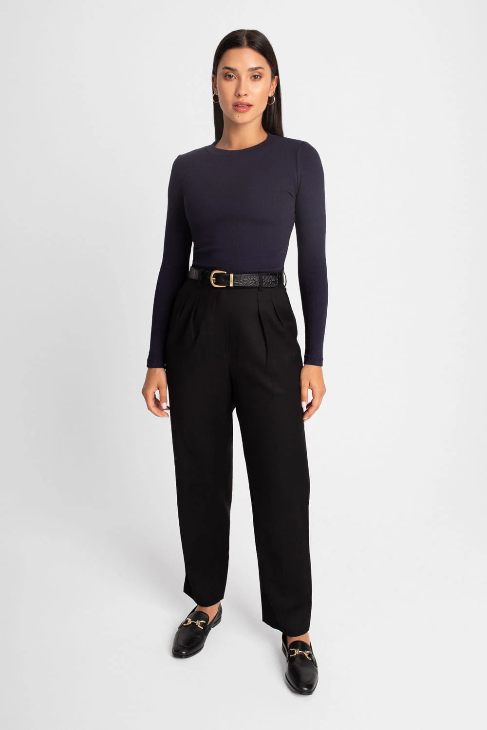 Longsleeve Miss Daily Navy - Image 3