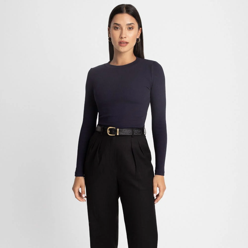 Longsleeve Miss Daily Navy - Image 7
