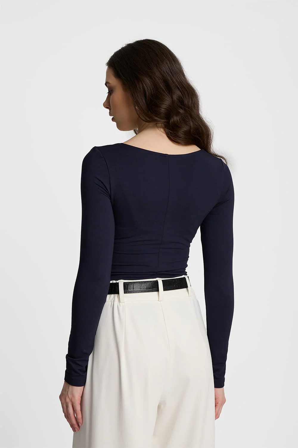 Longsleeve Miss Tender Navy - Image 5