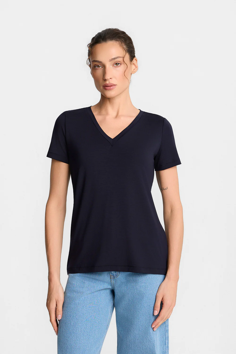 T-shirt Miss Classic Navy - Image 3