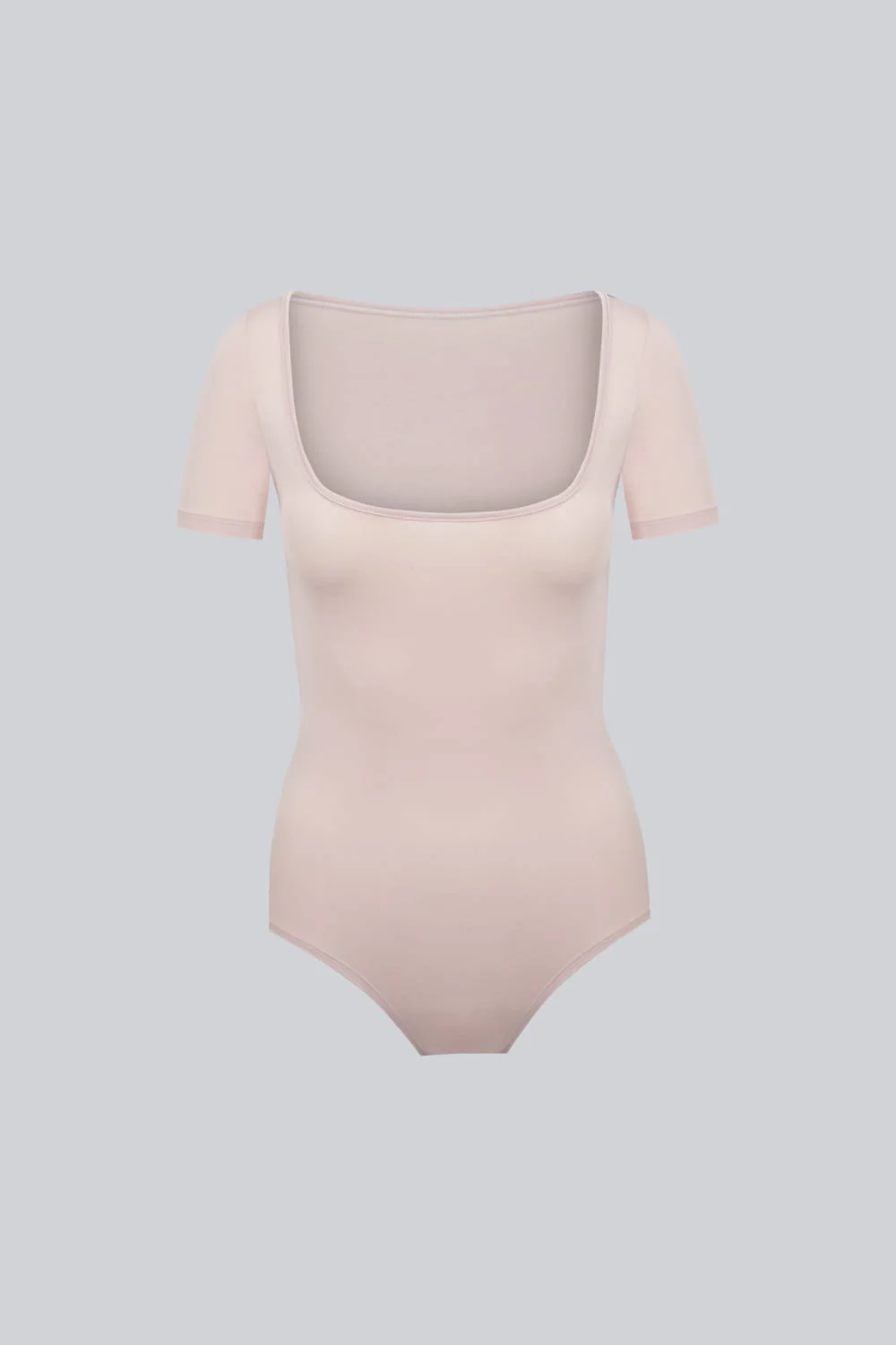 Body Miss Invisible Shortsleeve U-neck Sand - Image 8