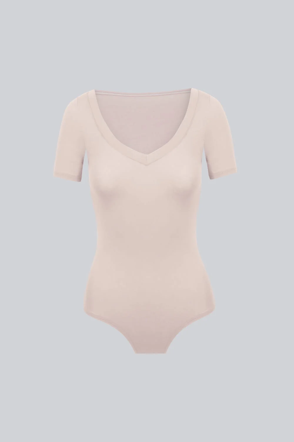 Body Miss Invisible Shortsleeve V-neck Sand - Image 2