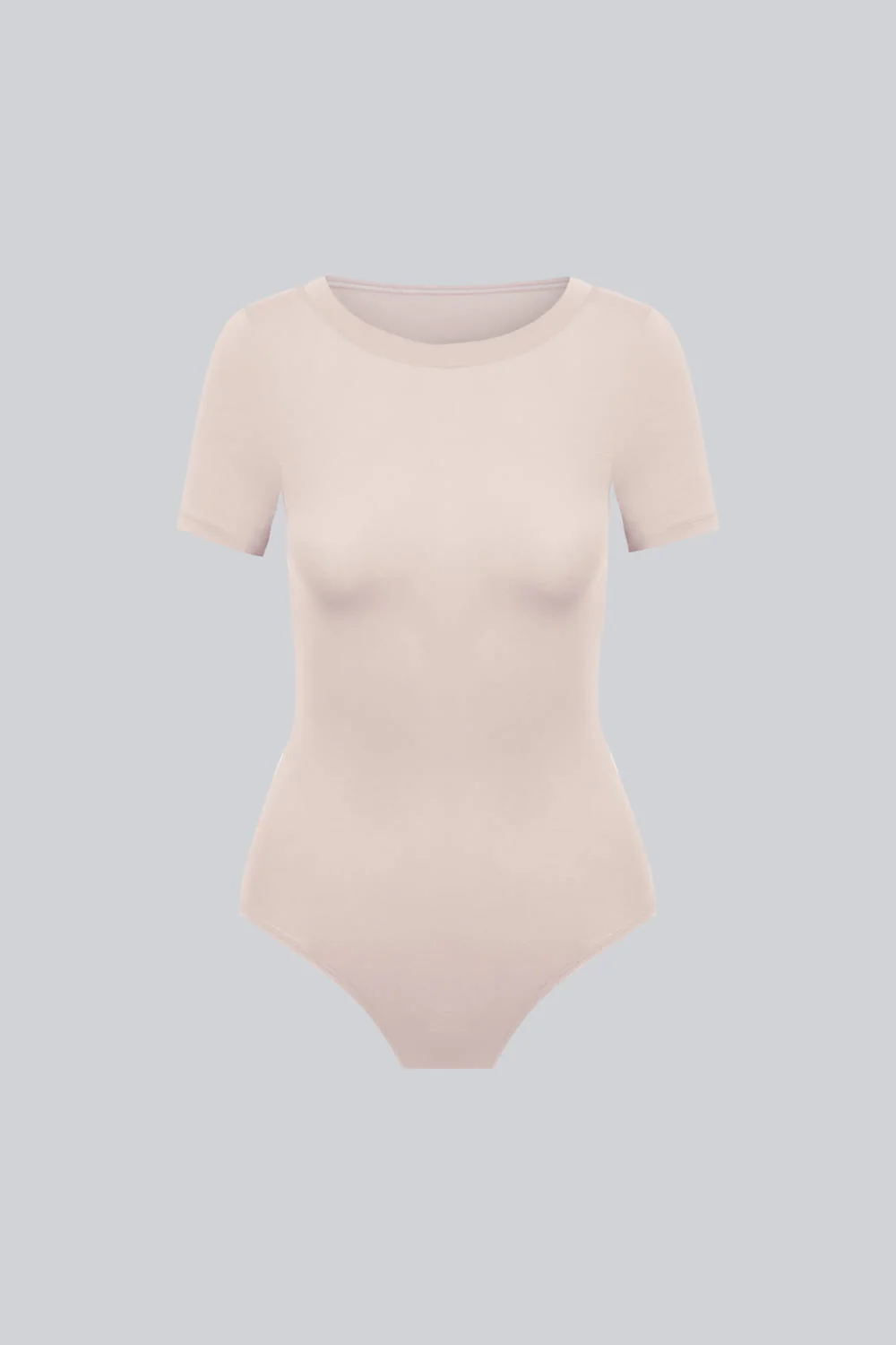 Body Miss Invisible Shortsleeve C-neck Sand - Image 8