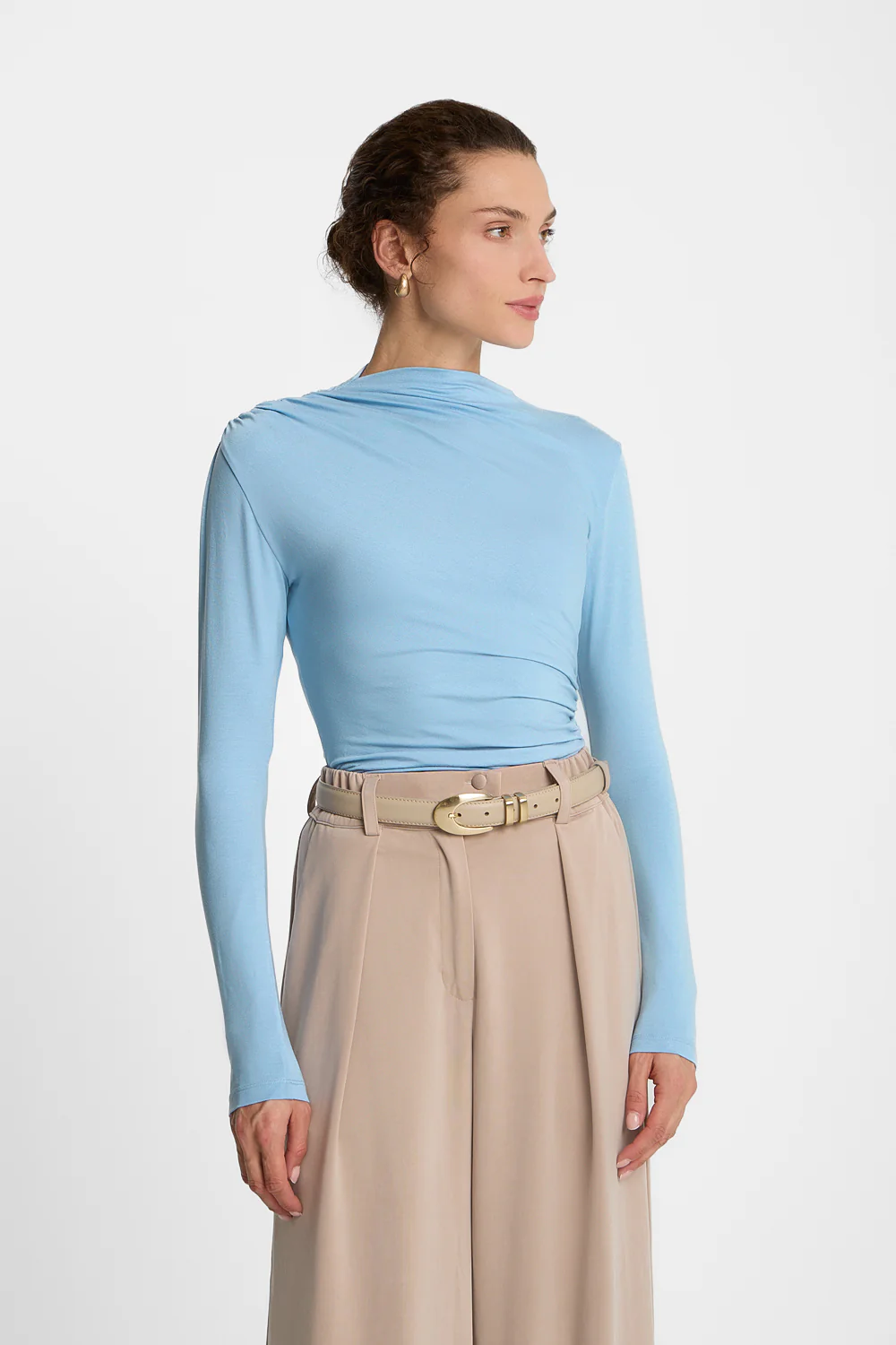 Longsleeve Miss Sculptural Light Blue - Image 3