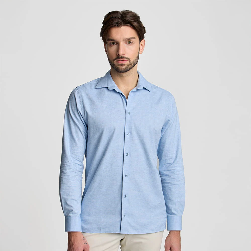 Koszula Mr Casual Light Blue - Image 7