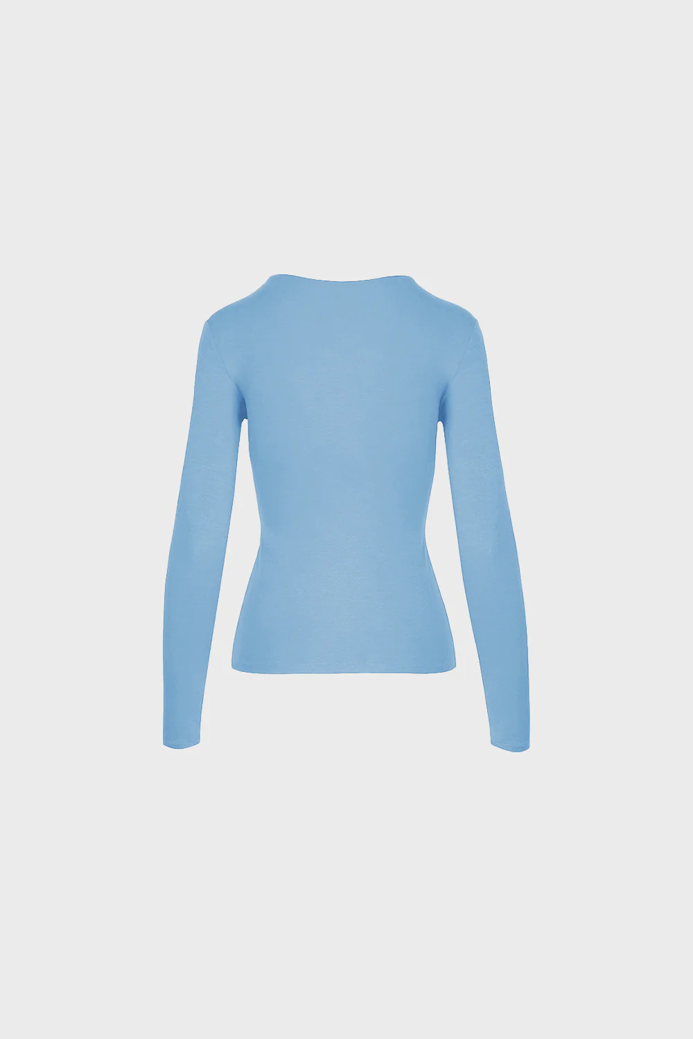 Longsleeve Miss Draped Light Blue - Image 5