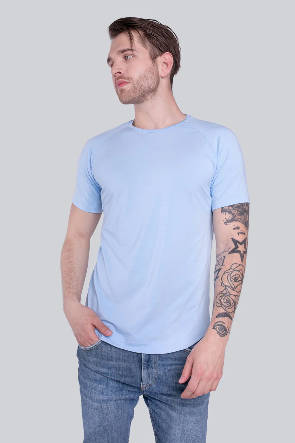 T-shirt Mr Fine Baby Blue - Image 5