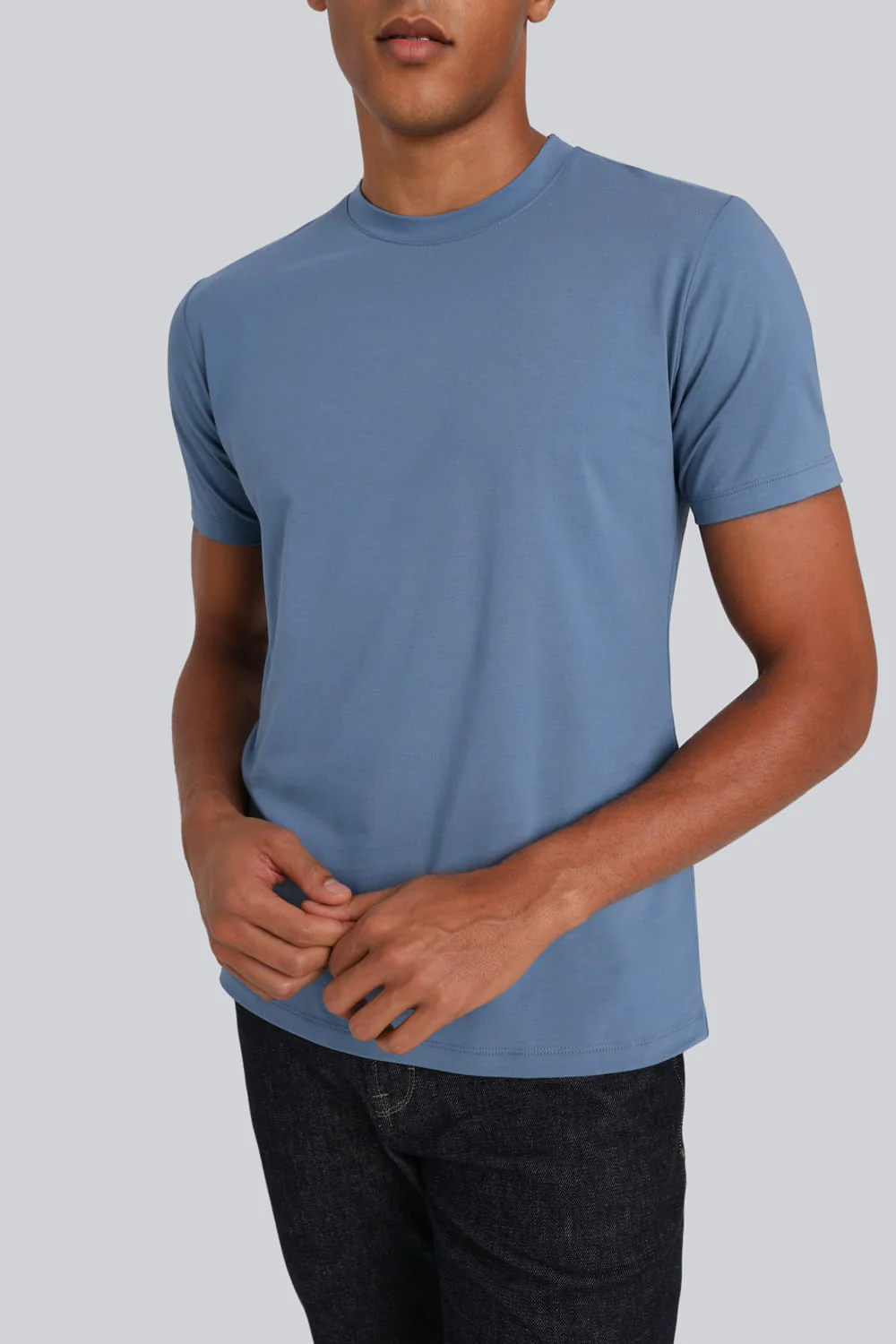 T-shirt Mr Classic Silver Blue - Image 3