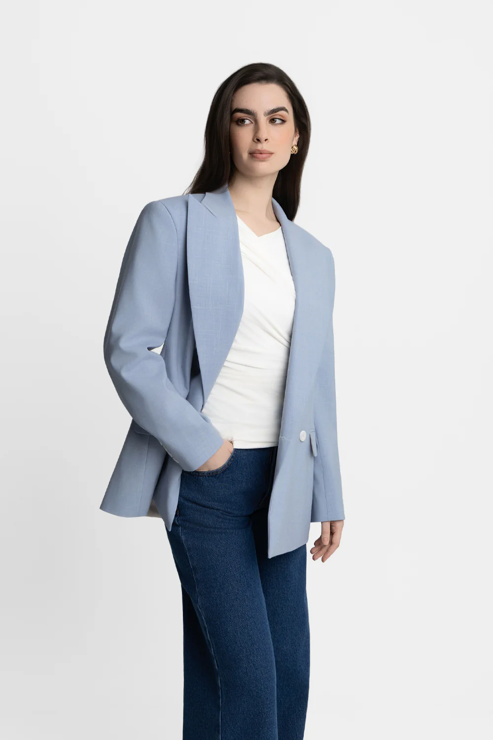 Marynarka Miss Celestial Light Blue - Image 3