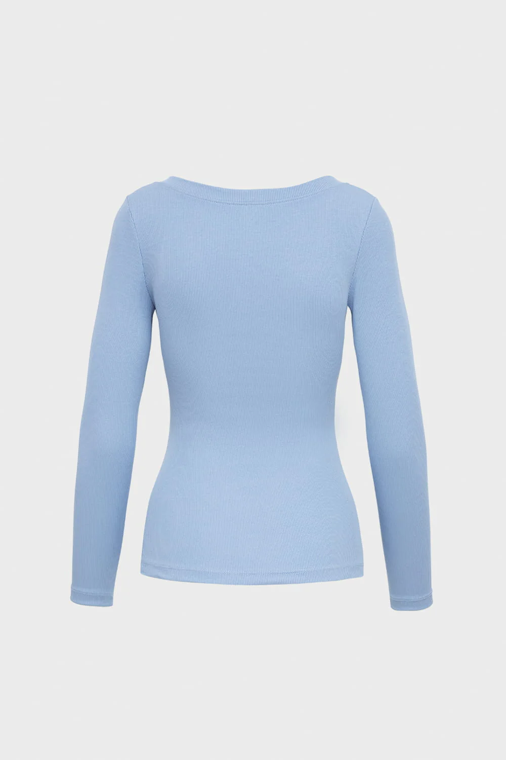 Longsleeve Miss Womanly Silver Blue - Image 5