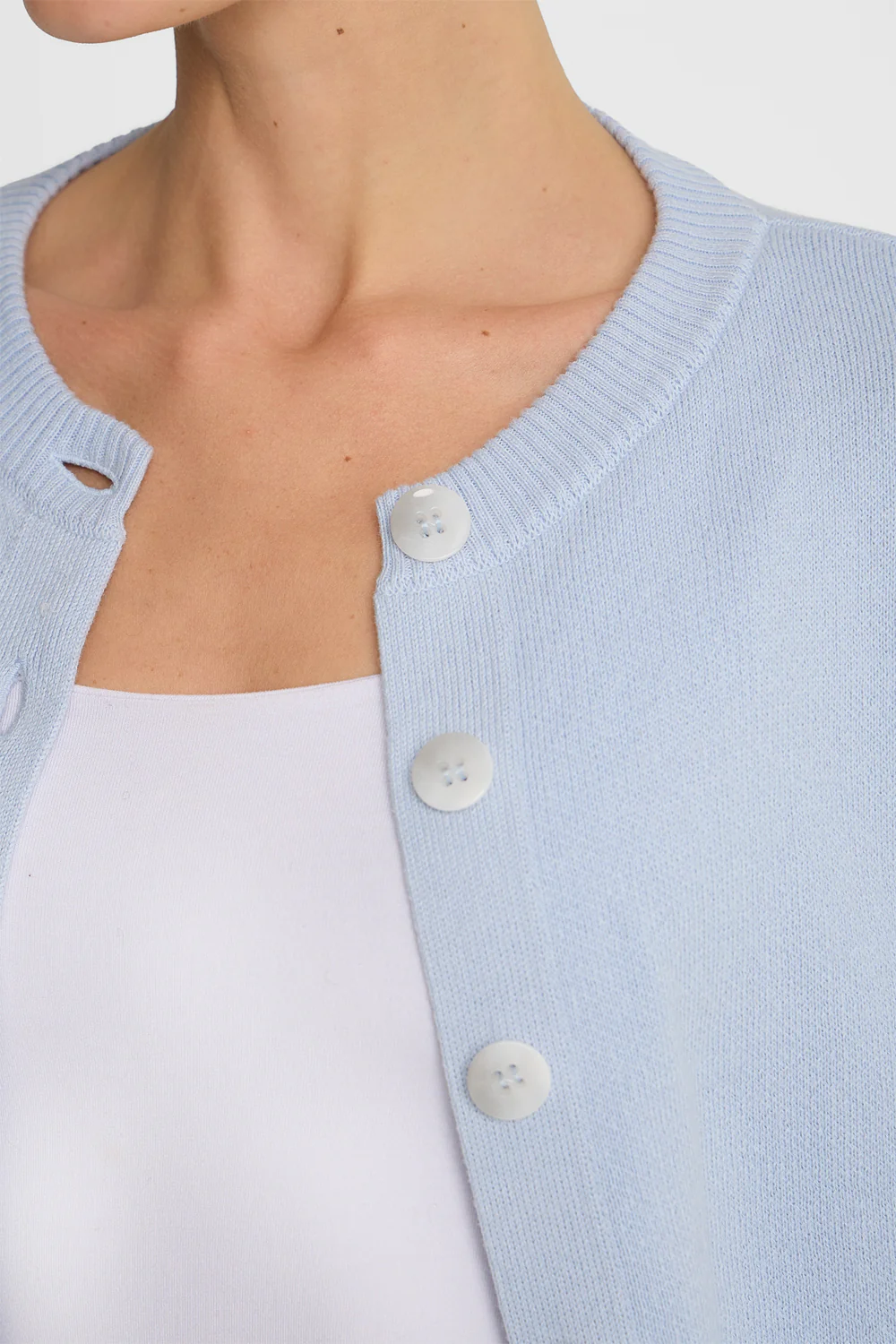 Kardigan Miss Chic Light Blue - Image 5