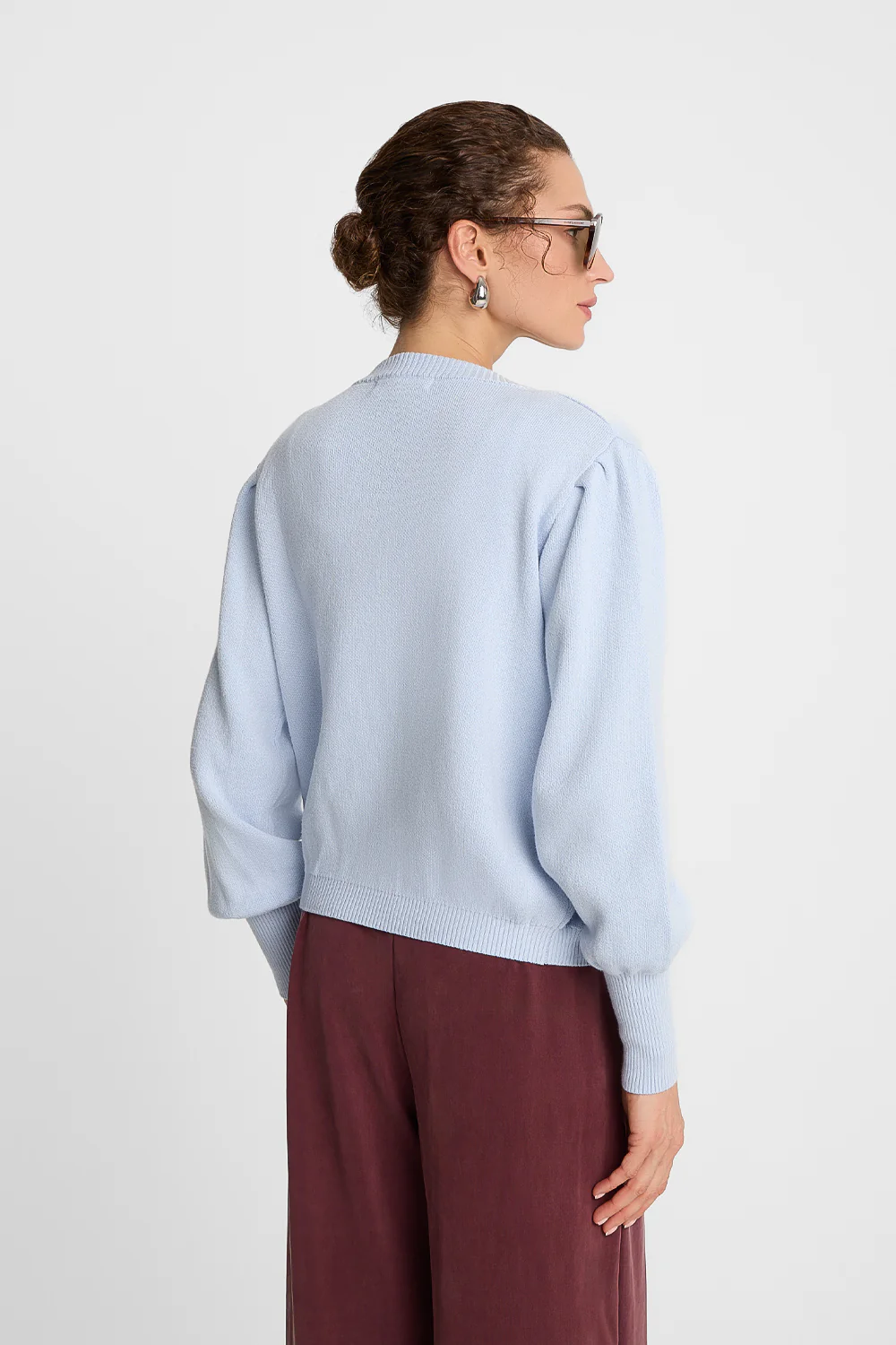 Kardigan Miss Chic Light Blue - Image 7