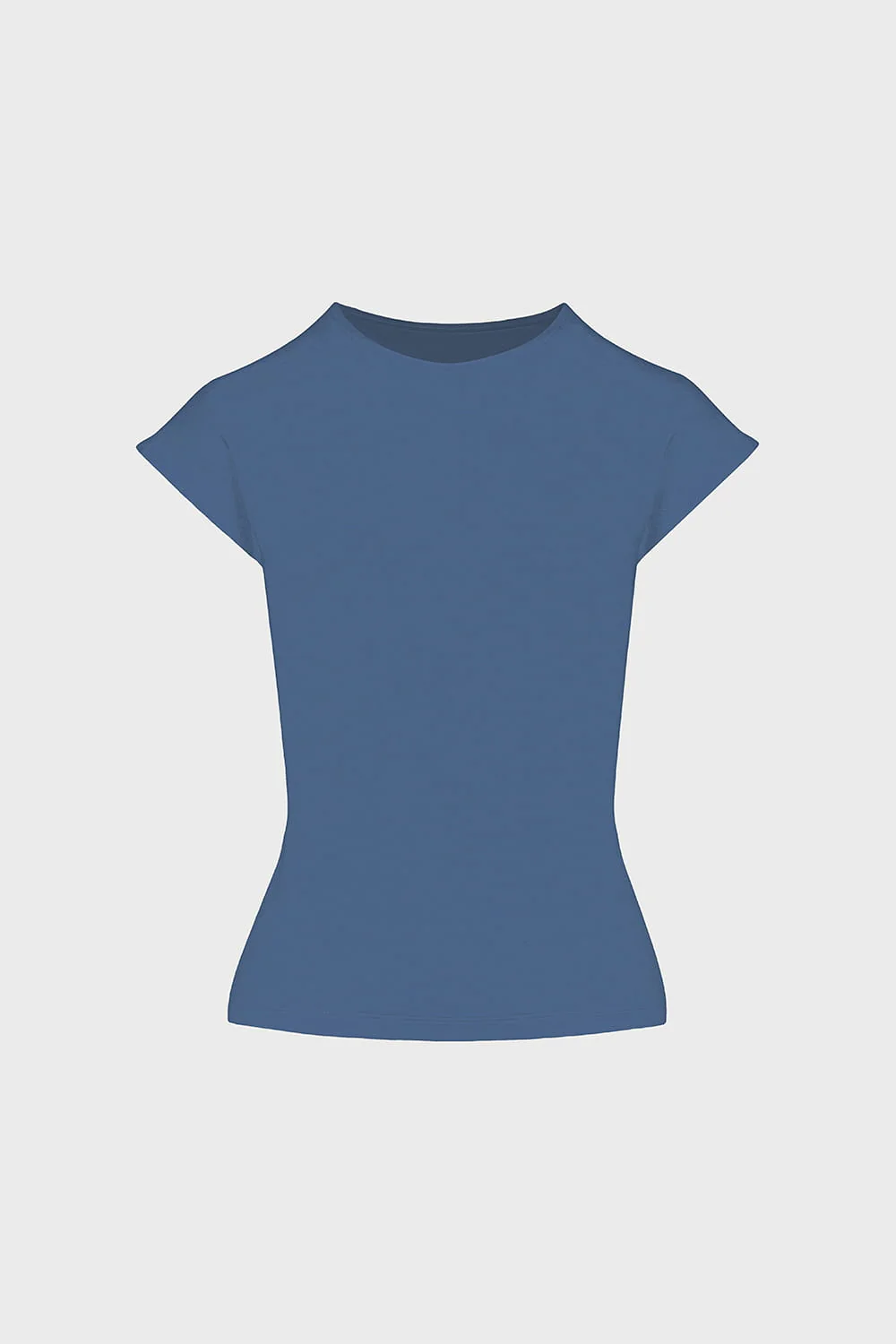 T-shirt Miss Sleek Silver Blue - Image 2