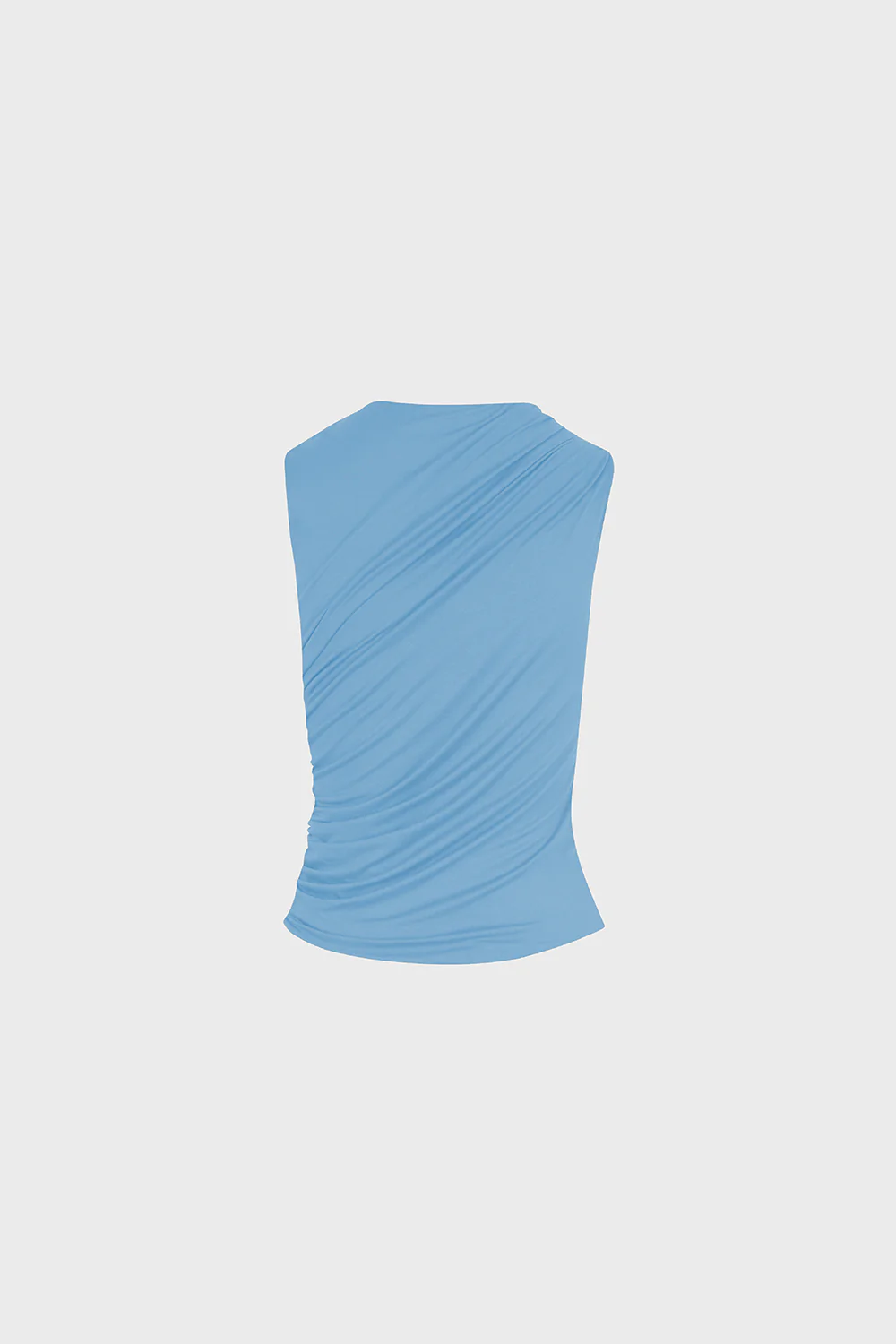 Top Miss Sculptural Light Blue - Image 5