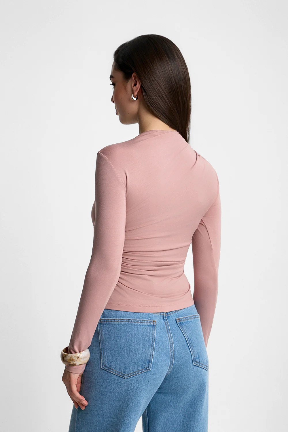 Longsleeve Miss Sculptural Dusty Pink - Image 4