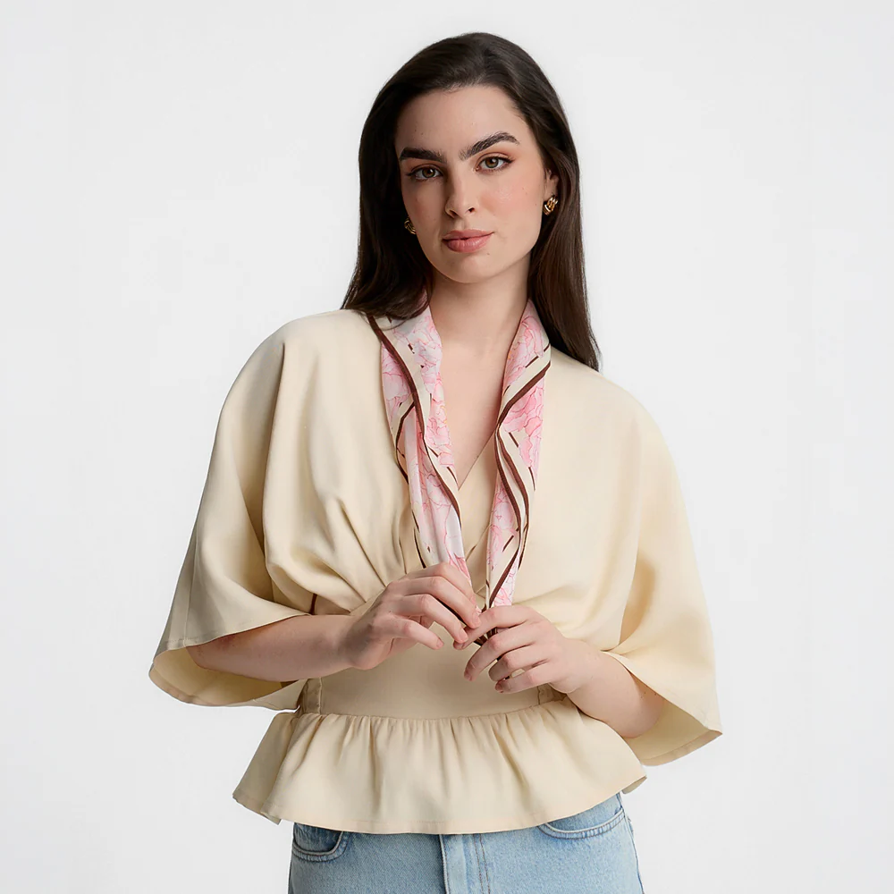 Apaszka Miss Aquarelia Light Pink - Image 6