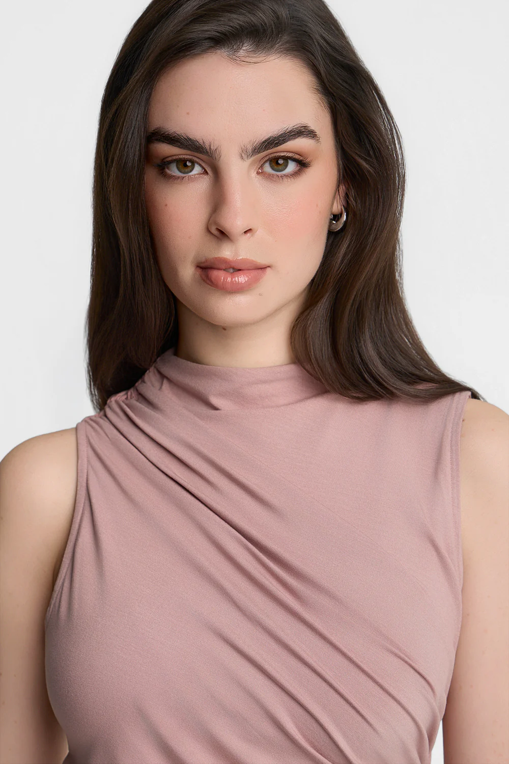 Top Miss Sculptural Dusty Pink - Image 3