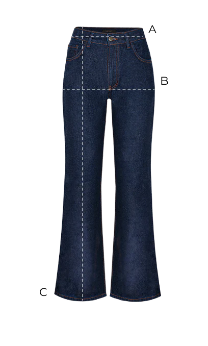 Jeansy Miss Flare Dark Navy - Image 10
