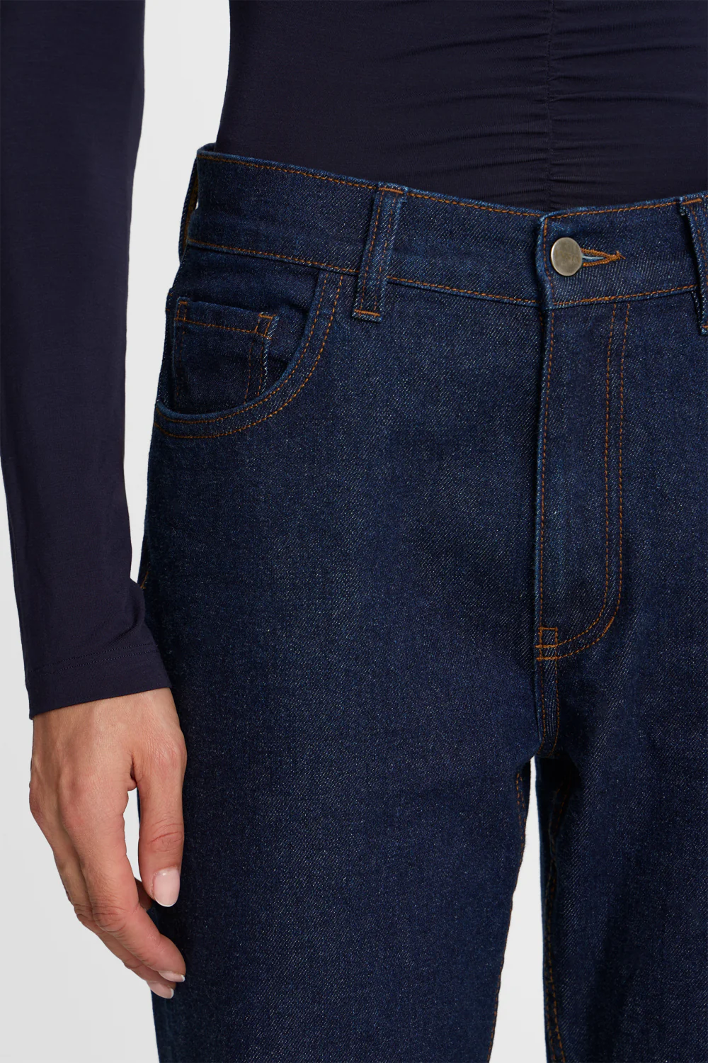 Jeansy Miss Flare Dark Navy - Image 4