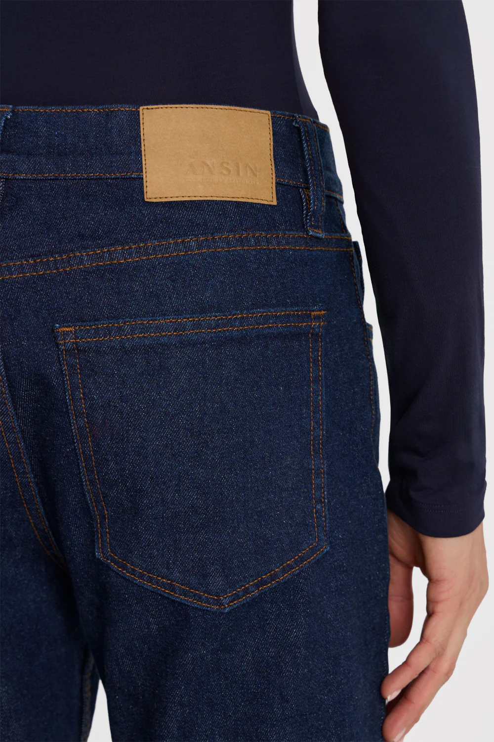 Jeansy Miss Flare Dark Navy - Image 6