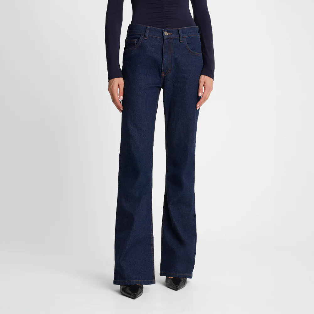 Jeansy Miss Flare Dark Navy - Image 9