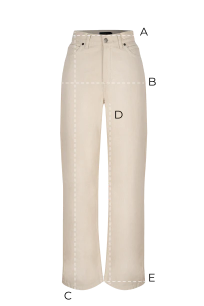 Jeansy Miss Versatile Creme - Image 9