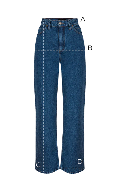 Jeansy Miss Straight Navy - Image 8