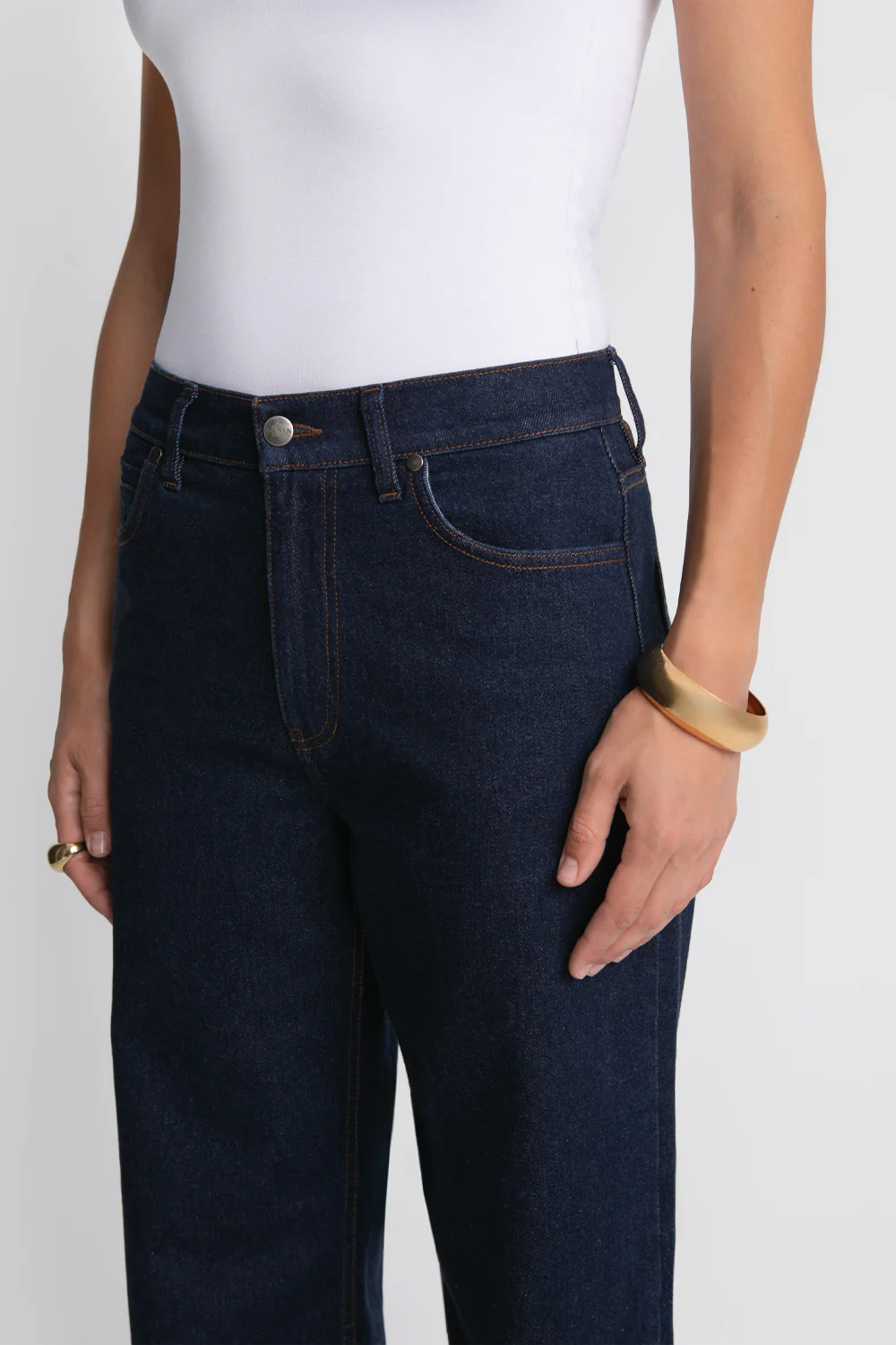 Jeansy Miss Wide Deep Navy - Image 4