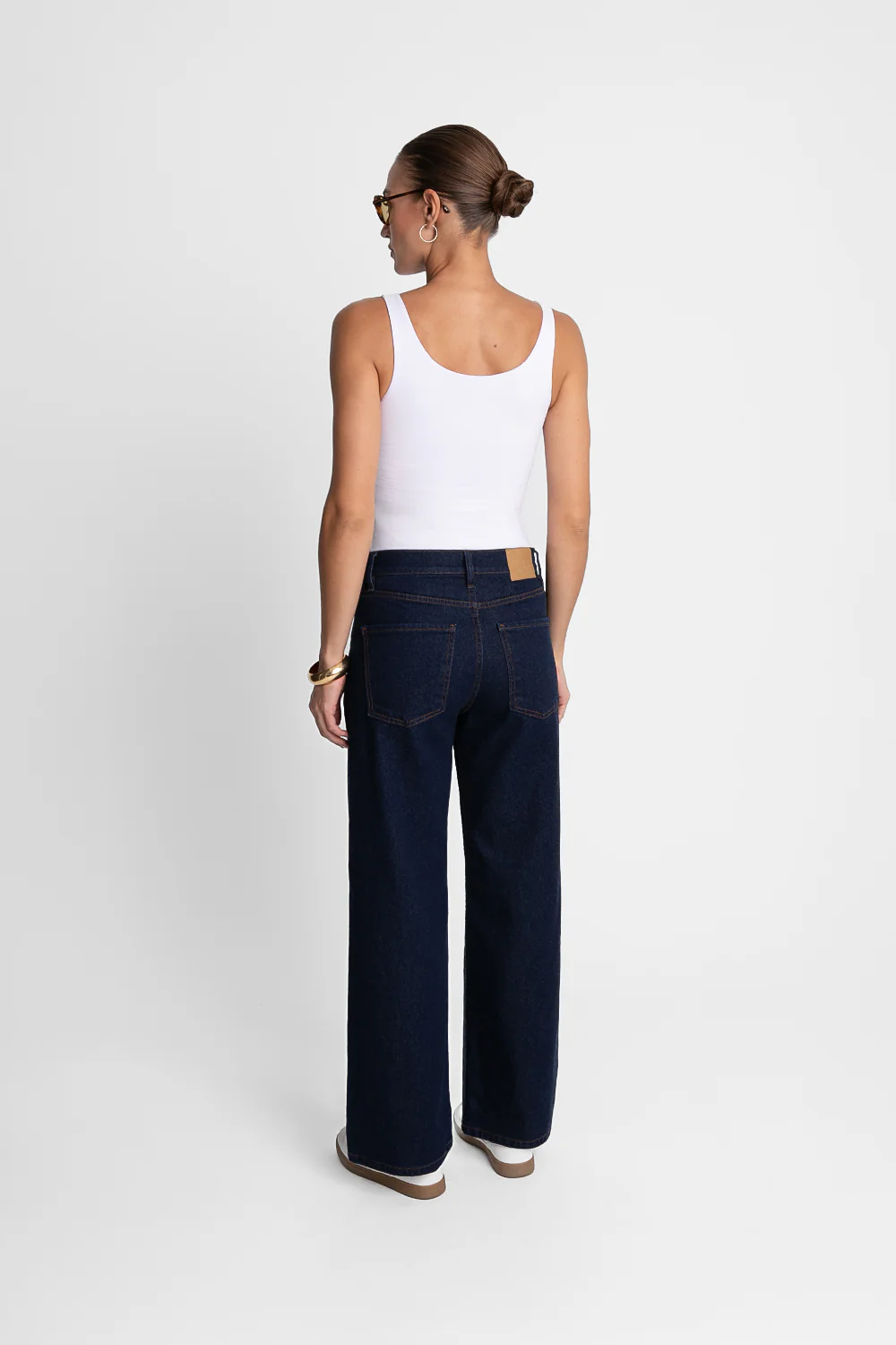 Jeansy Miss Wide Deep Navy - Image 7