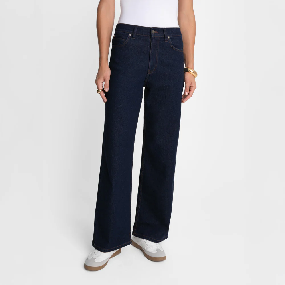 Jeansy Miss Wide Deep Navy - Image 9
