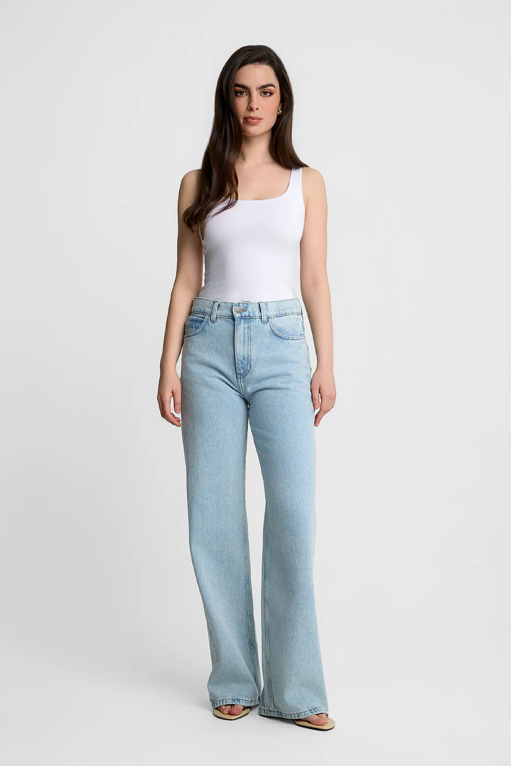 Jeansy Miss Wide Light Blue - Image 3