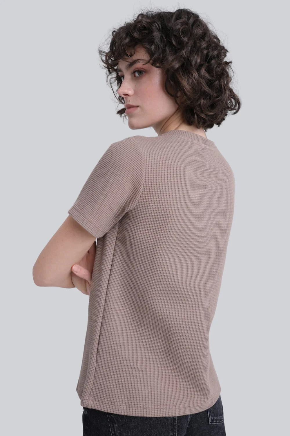 T-shirt Miss Dapper Beige - Image 3