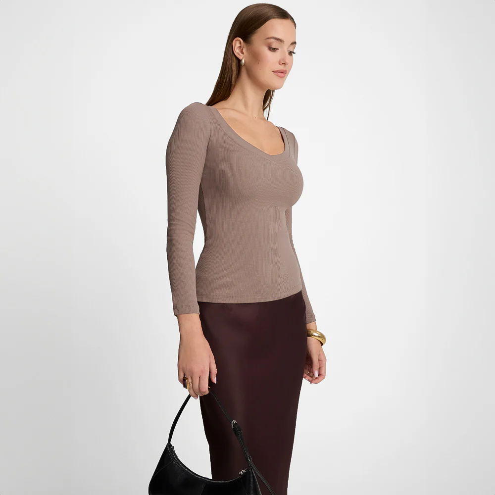 Longsleeve Miss Womanly Mokka - Image 8