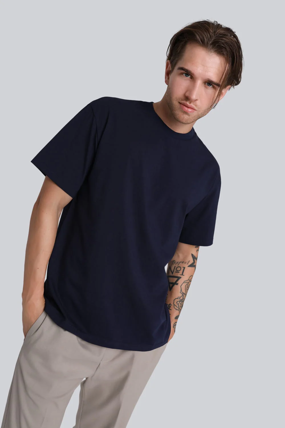 T-shirt Mr Mighty Navy - Image 3