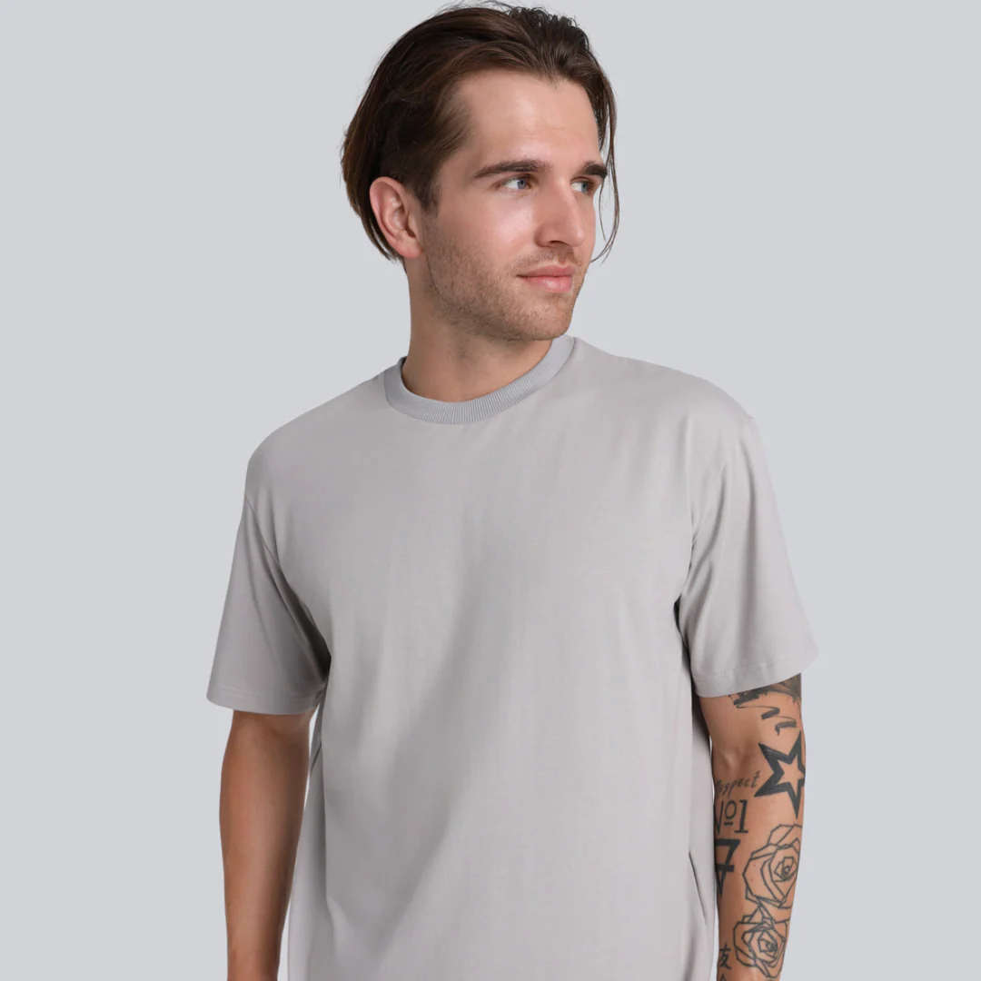 T-shirt Mr Mighty Silver Grey - Image 7