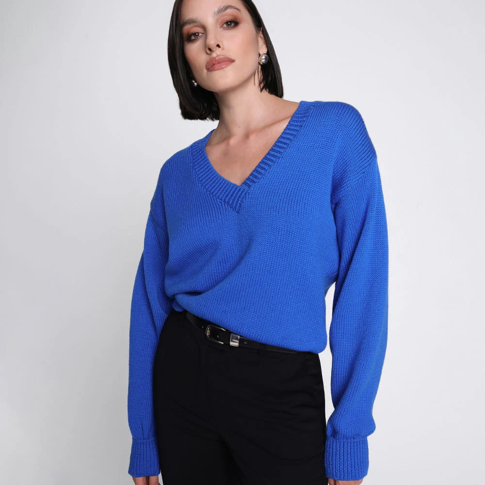 Sweter Miss Timeless Cobalt - Image 7
