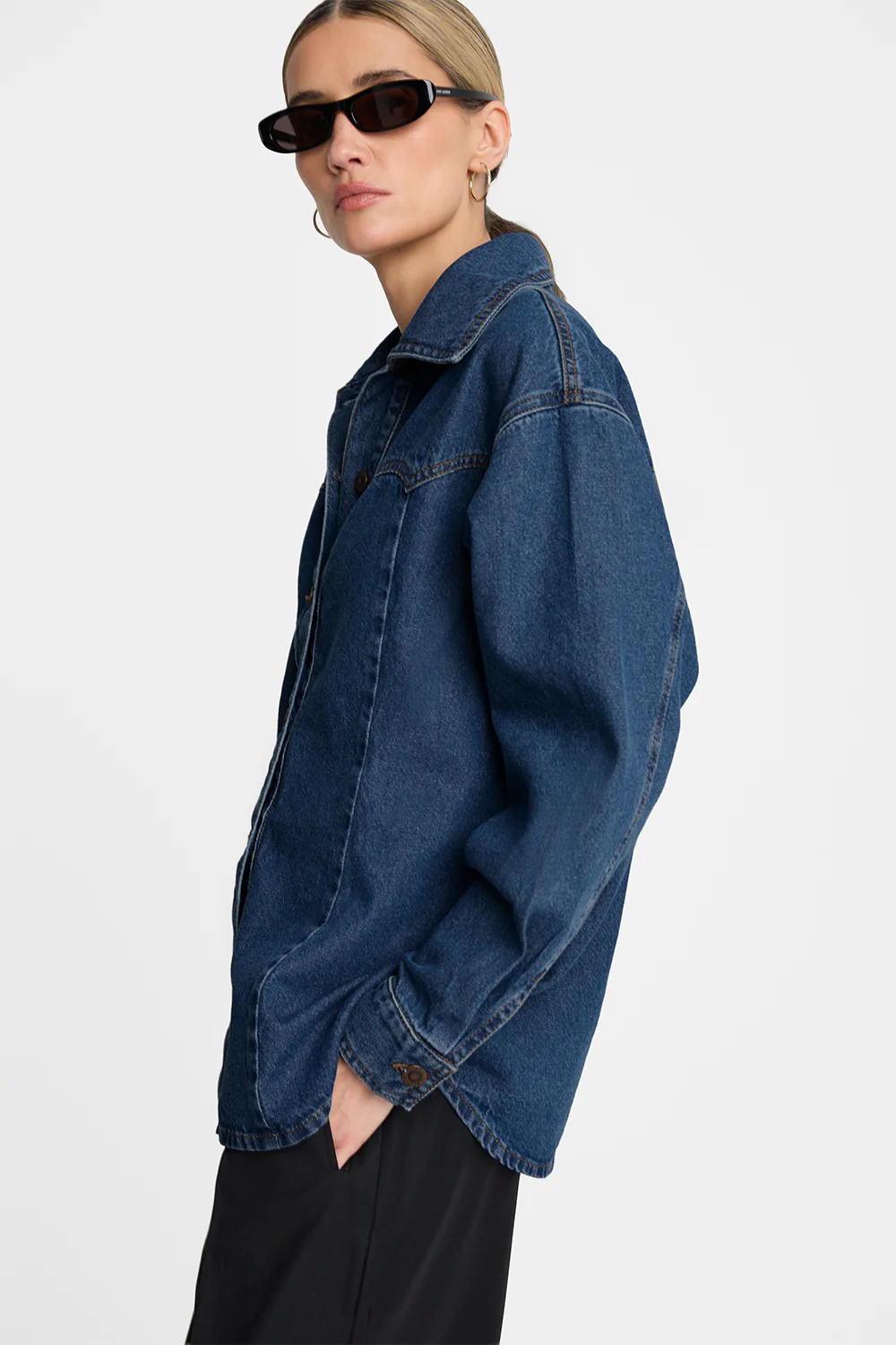 Koszula Miss West Dark Blue - Image 5