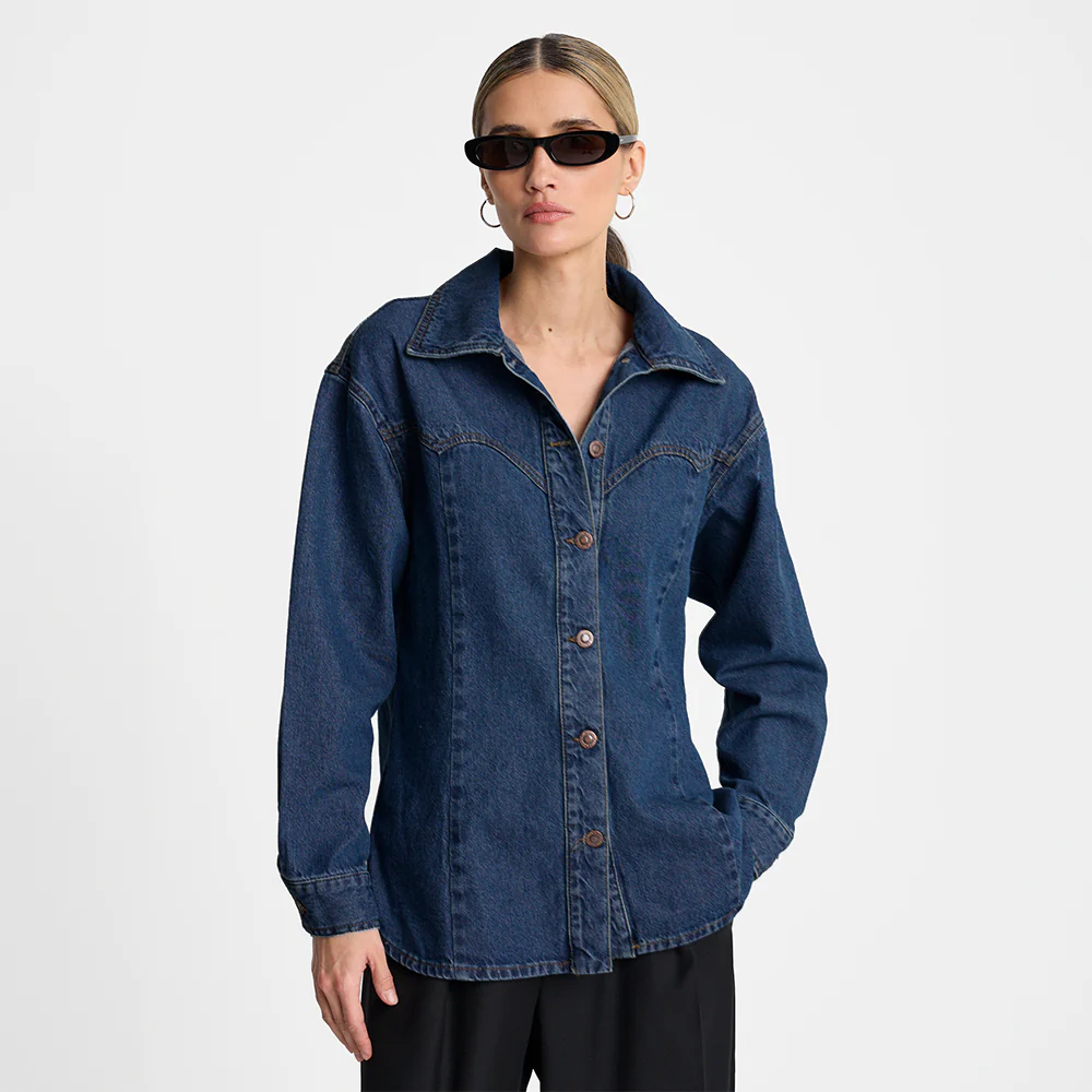 Koszula Miss West Dark Blue - Image 9