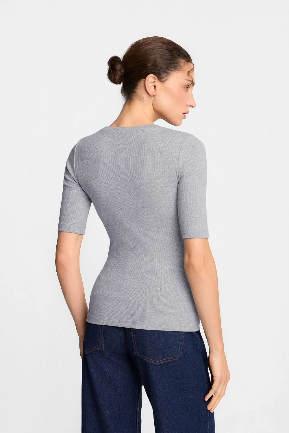 T-shirt Miss Lovable Melange Grey - Image 6