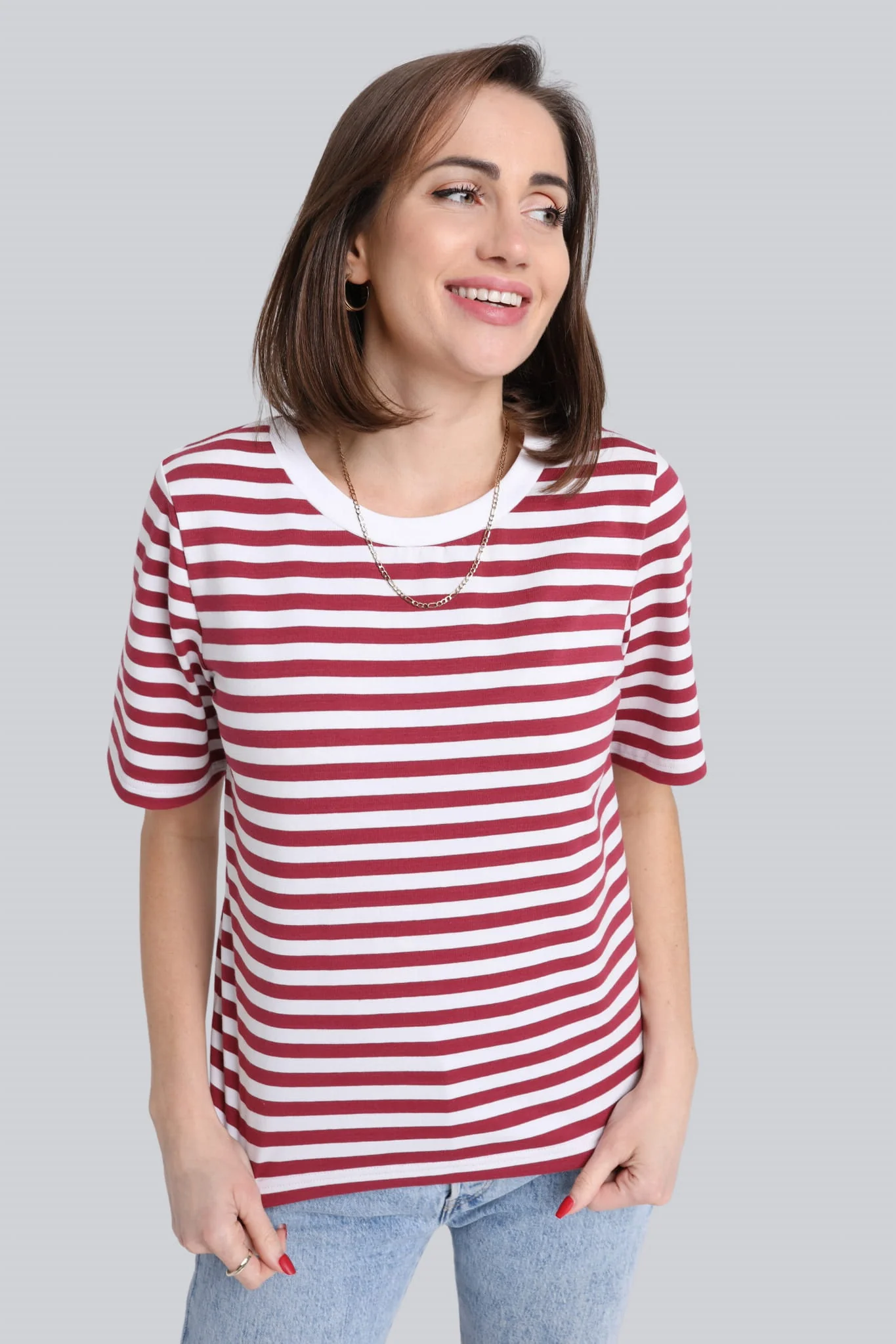 T-shirt Miss Marine Red Stripes - Image 7