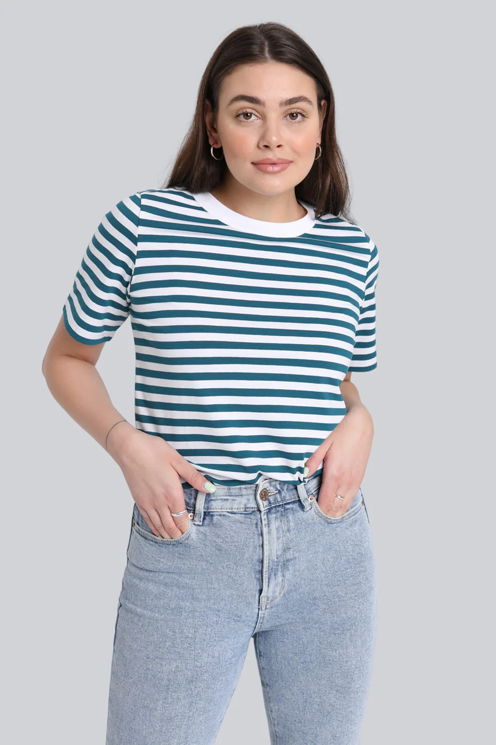 T-shirt Miss Marine Dark Sea Stripes - Image 4