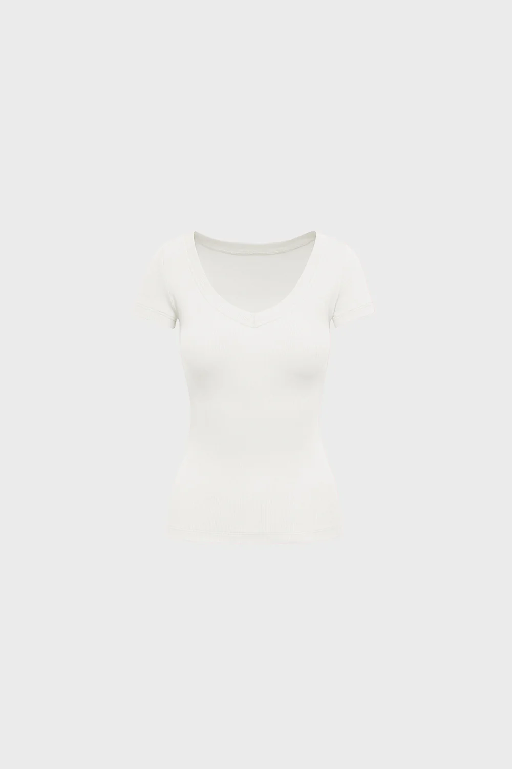 T-shirt Miss Womanly Off White - Image 2