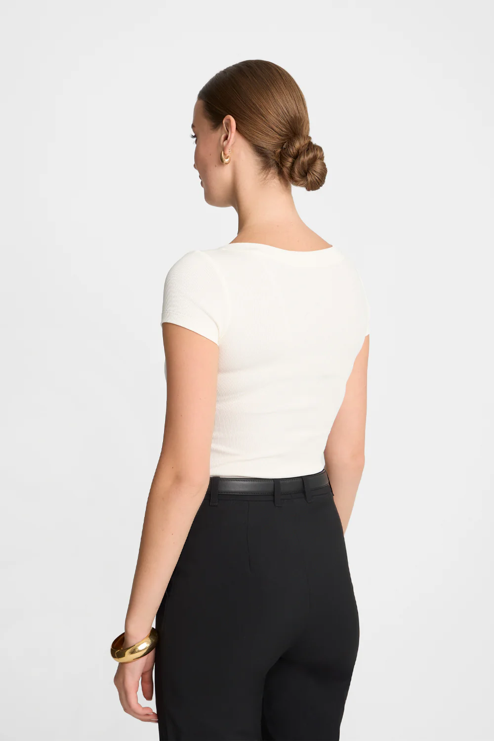 T-shirt Miss Womanly Off White - Image 6