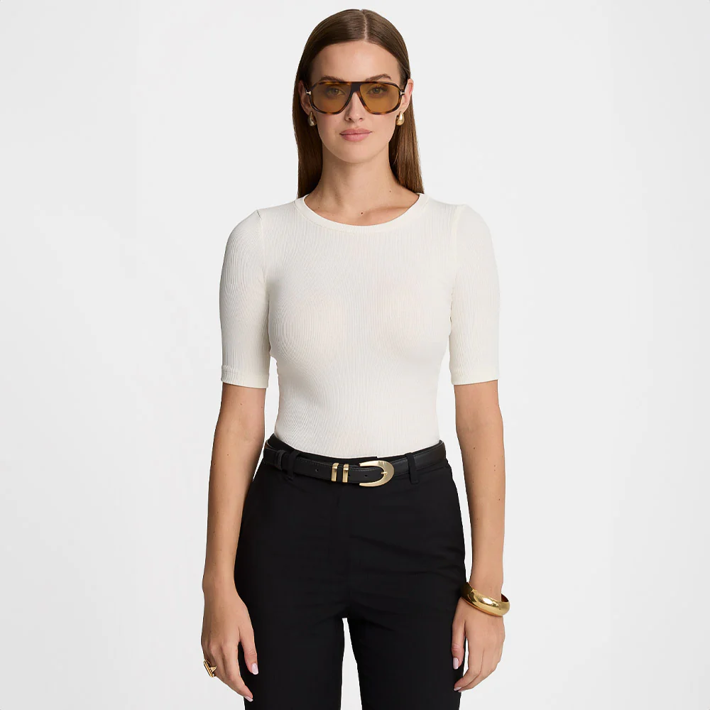 T-shirt Miss Lovable Off White - Image 8