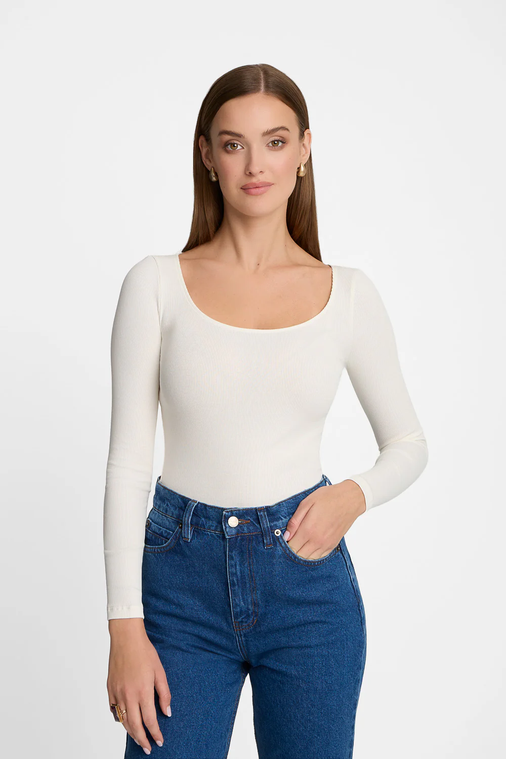 Longsleeve Miss Delicate Off White - Image 3