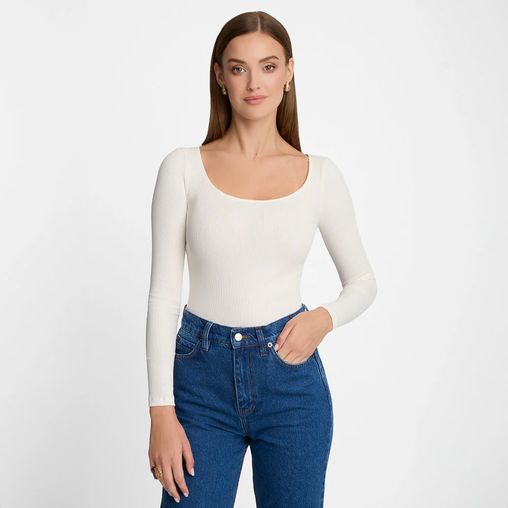 Longsleeve Miss Delicate Off White - Image 8